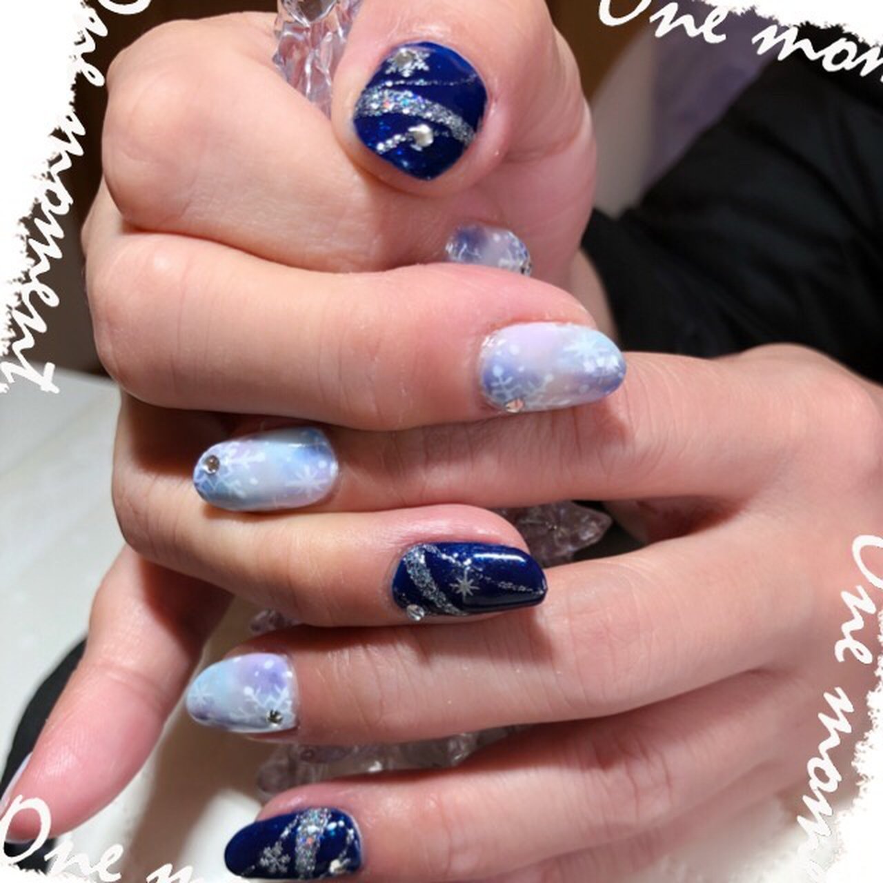 冬 クリスマス デート 女子会 ハンド Glossyarrtnailのネイルデザイン No ネイルブック