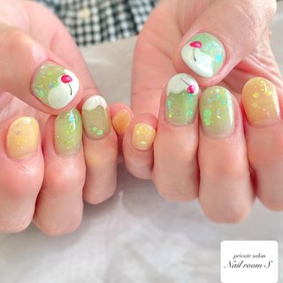 ネイルパーツ shiho れい #スカルプネイル #スカルプチュア #ロングネイル #ちゅるん