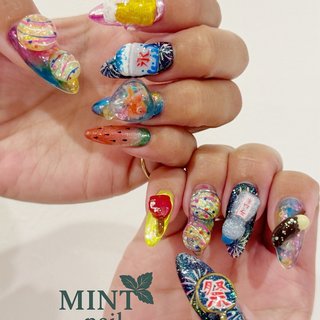 スピナーネイルのネイルデザイン｜ネイルブック