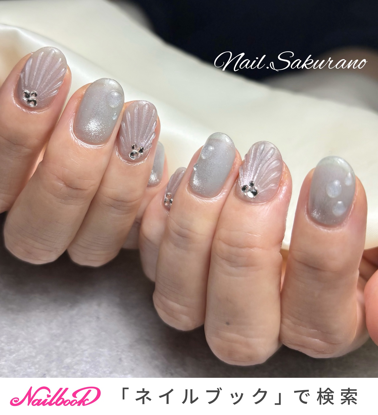 グレーネイルデスク※最後の値下げ fnd-9077-gm.jpg