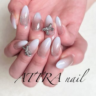 【オーダー】ネイルチップ　ワンホン韓国　キラキラ　ベイビーブーマー　リボンドット オーダー】ネイルチップ ワンホン韓国 キラキラ ベイビーブーマー