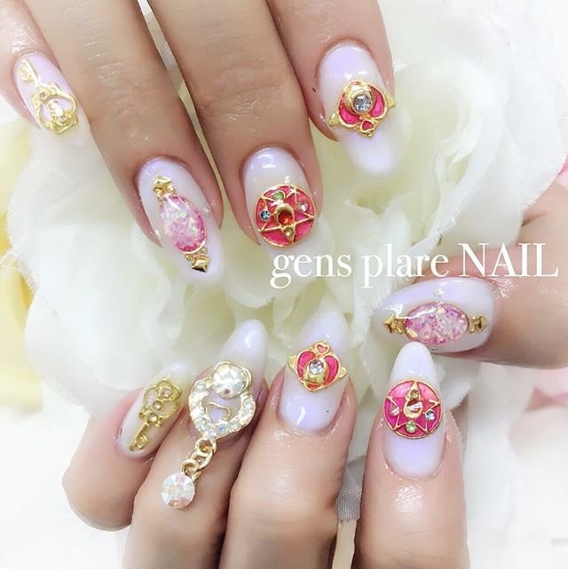 オールシーズン パーティー 女子会 ハンド ビジュー Gpnail Sayakaの