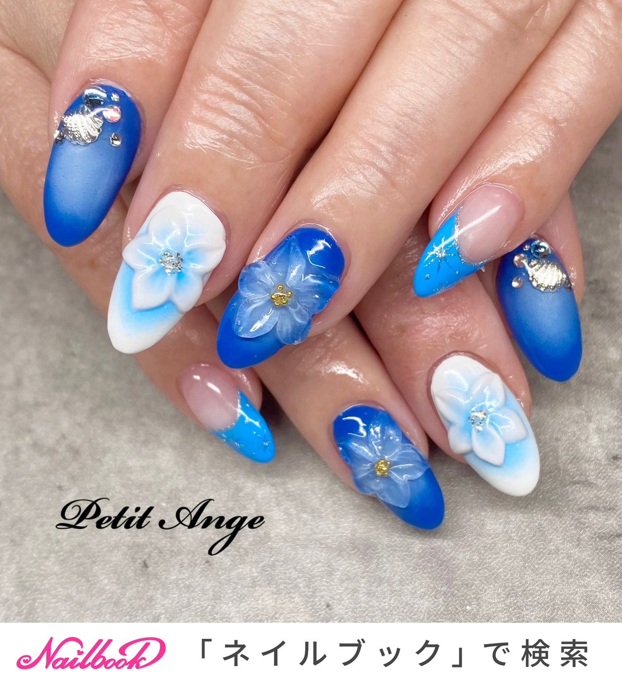 2025年】新着順｜フラワー/3Dのネイルデザイン｜ネイルブック