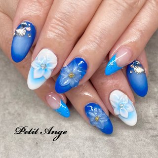 タツノオトシゴのネイルデザイン｜ネイルブック