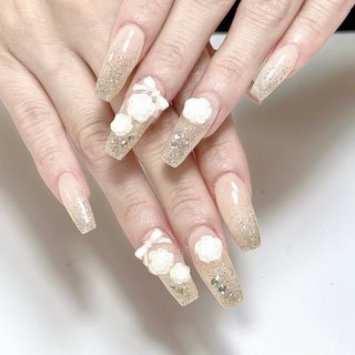 バラパーツのネイルデザイン｜ネイルブック