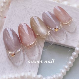オーダ専用　ネイルチップ　9月おすすめ　秋ネイル　大人可愛い　シンプル 人気順｜9月のネイルデザイン｜ネイルブック