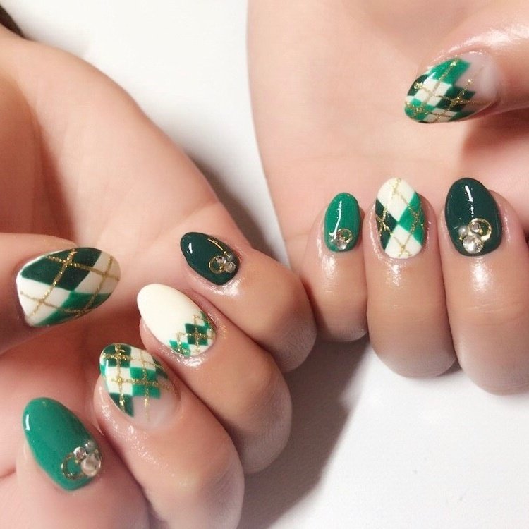 秋 冬 クリスマス パーティー ハンド Sumieのネイルデザイン No ネイルブック