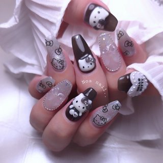 2025年】新着順｜3D/スカルプチュア/＃キティちゃんネイルのネイル