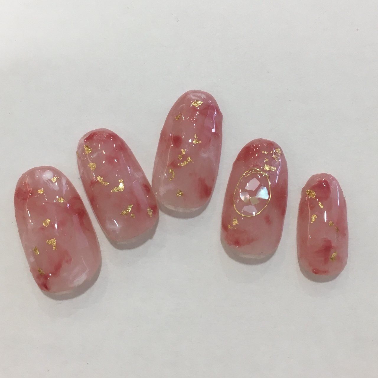 秋 冬 ハンド シェル ニュアンス Dress Nailのネイルデザイン No ネイルブック