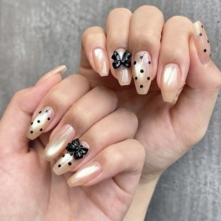 ブラック(黒)/＃埋め尽くしのネイルデザイン｜ネイルブック