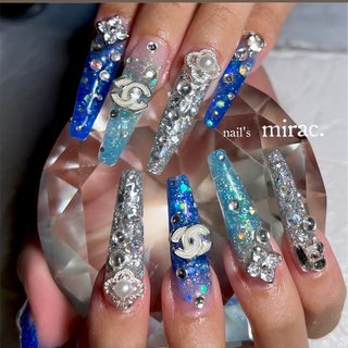 なお　スーパーロングネイル 超鬼ロングネイルチップ💅 オーダーありがとうございました