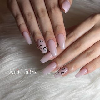 21))マリーンセルネイル フレンチガーリー ストーン ホワイト