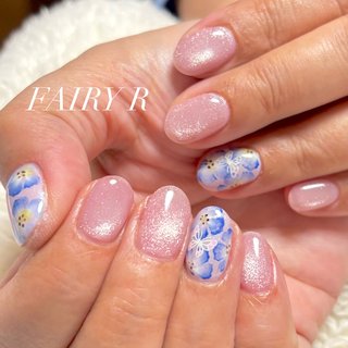 春/卒業式/入学式/ハンド/フラワー - FAIRY Rのネイルデザイン