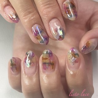 インクネイル/8月のネイルデザイン｜ネイルブック