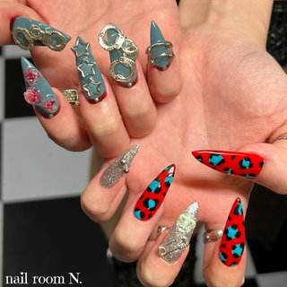 個性派ネイル(個性派)/#longnailsのネイルデザイン｜ネイルブック