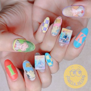 夏/オールシーズン/女子会/ハンド/ラメ - sakiのネイルデザイン[No