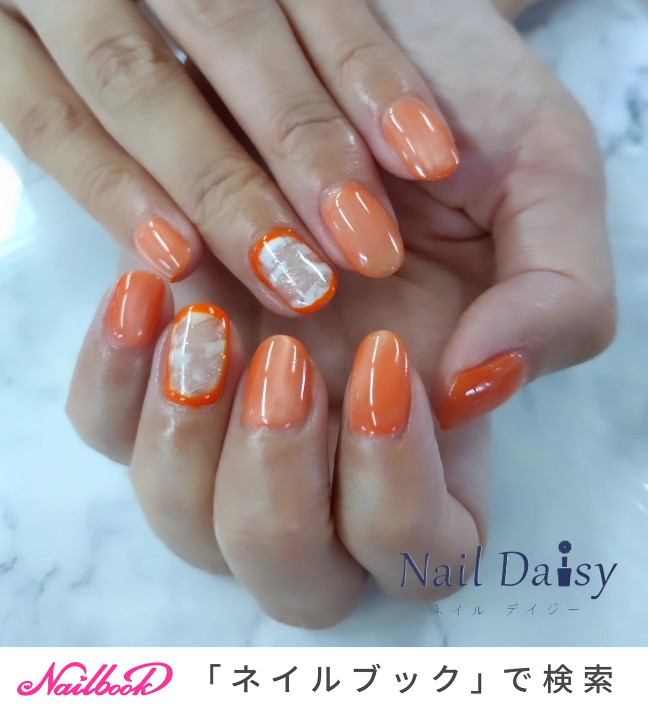 福島市ネイルネイルデイジーのネイルデザイン｜ネイルブック