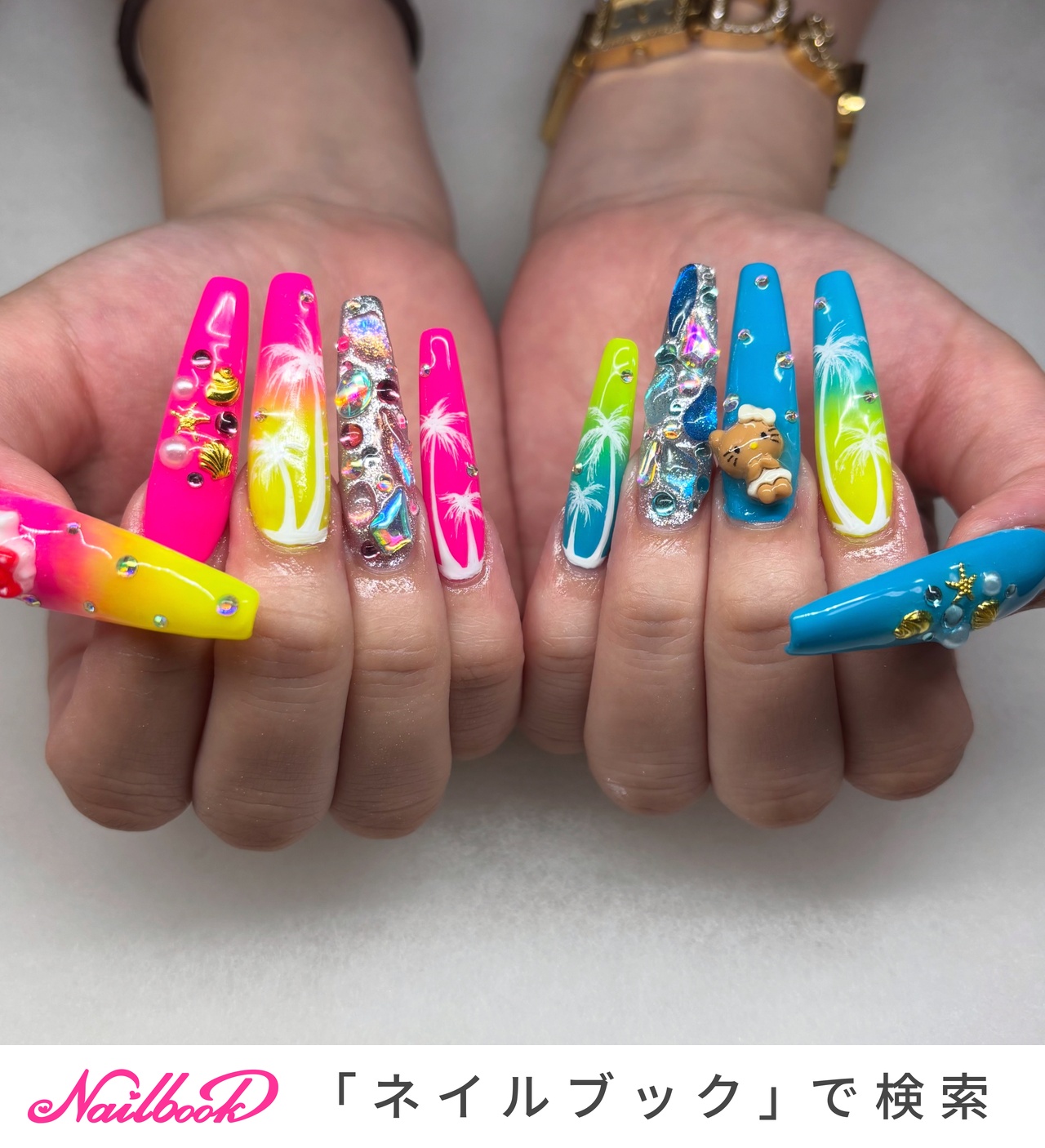 なお　スーパーロングネイル スーパーロングネイル】2026年冬人気のスーパーロングネイルのネイル