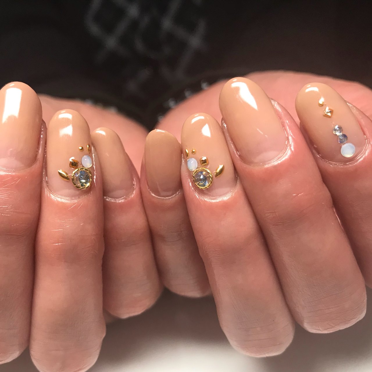 冬 オフィス ハンド グラデーション ミディアム Your Nailのネイルデザイン No ネイルブック