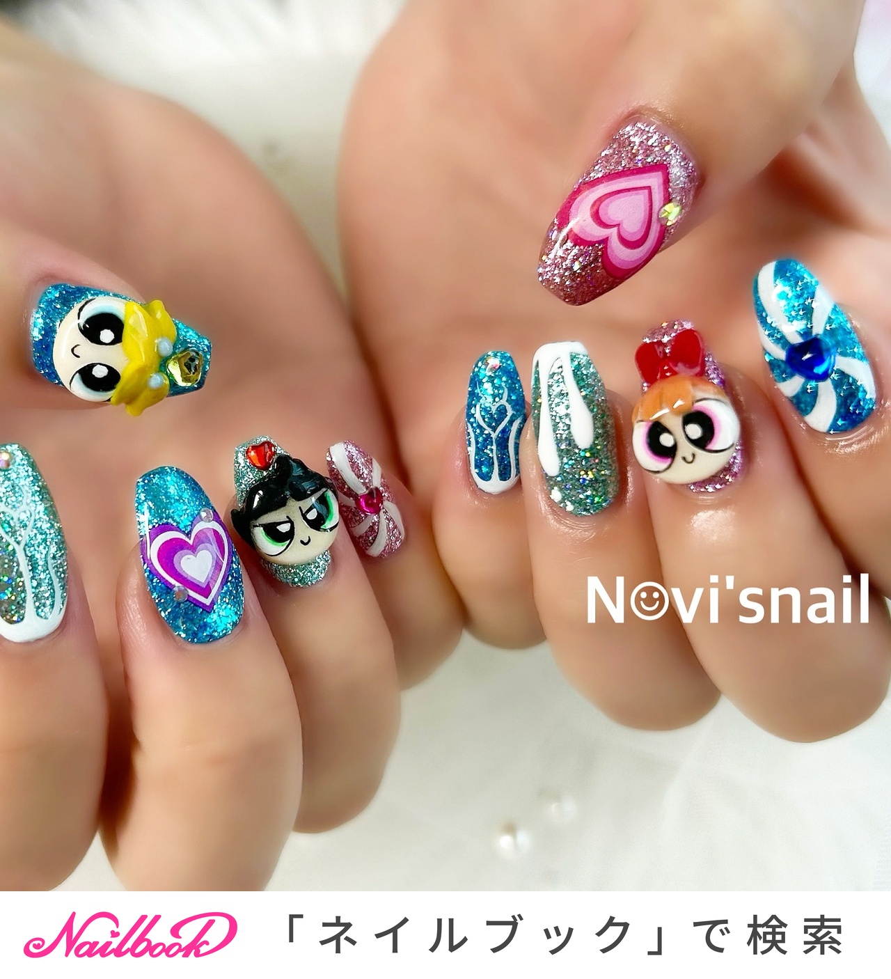 ☆kiki_nail☆ お爪いっぱいのサイズ感になると思うんですが お好きなライオン