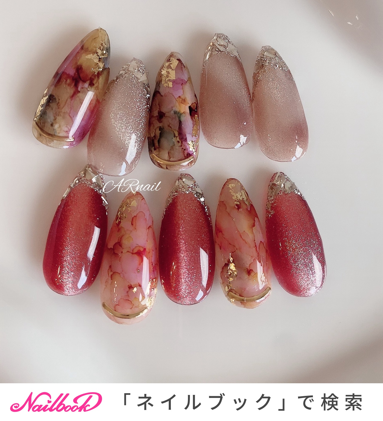 人気順｜#ゴールドネイル⁣のネイルデザイン(2ページ目)｜ネイルブック