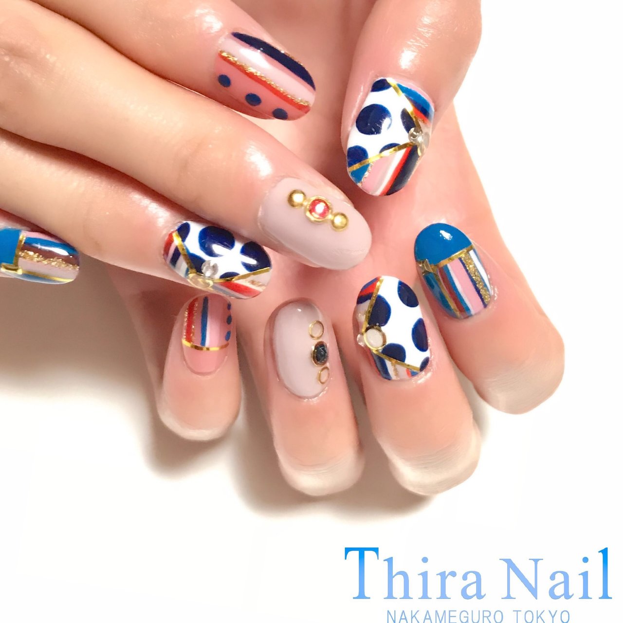 旅行 クリスマス パーティー 女子会 ハンド Thira Nailのネイルデザイン No ネイルブック