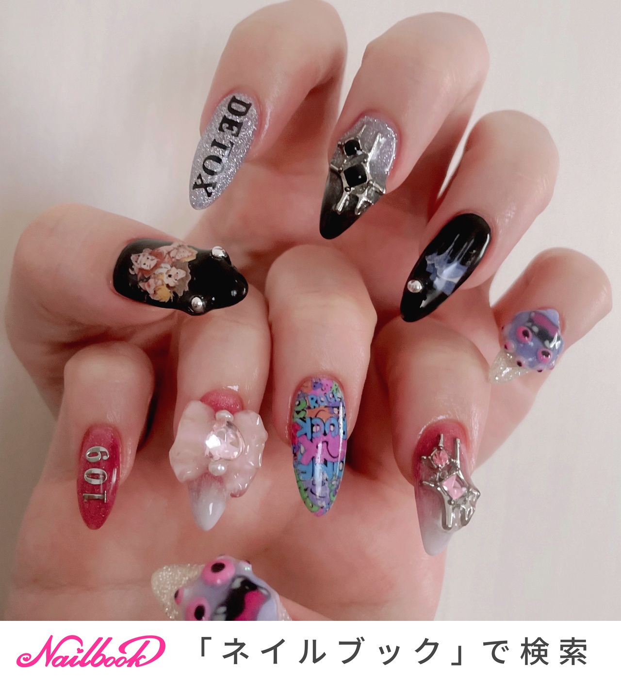 ネイル道具一式　ネイルバッグ Amazon | NailRecipe ジェルネイル スターターキット 全324点
