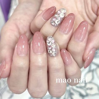 ネイルオーダー専用ページ　No.106 106ピーチージュのネイルデザイン｜ネイルブック