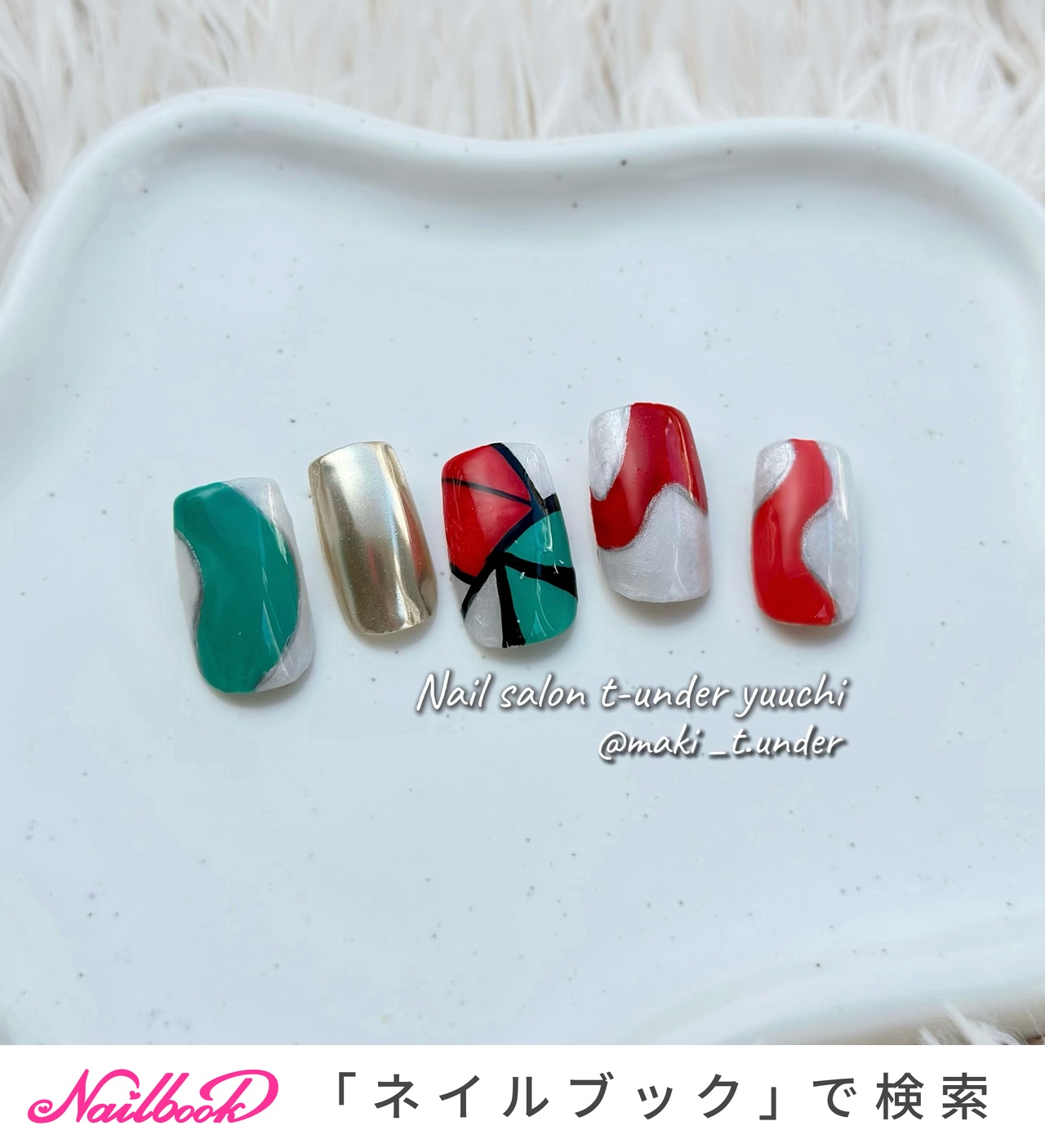 サンゴネイルのネイルデザイン｜ネイルブック