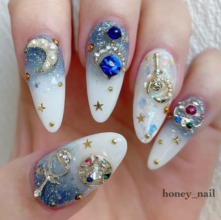 スーパーロング/#セーラームーンネイルのネイルデザイン｜ネイルブック