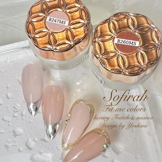 ラメグラデーション ガラスフレンチ 韓国 推しネイルチップオーダー ラメグラデーション ガラスフレンチ 韓国 推しネイルチップ 韓国ネイル