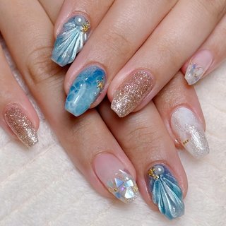 ハンド/ジェルネイル/お客様 - miki takanoのネイルデザイン[No