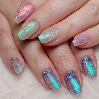 ハンド/ジェルネイル/お客様 - miki takanoのネイルデザイン[No