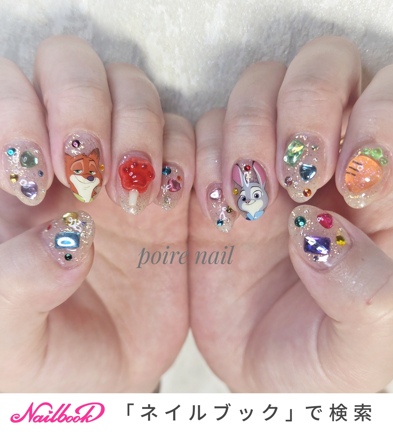 夏/オールシーズン/ライブ/推し活/ハンド - tomomiのネイルデザイン[No