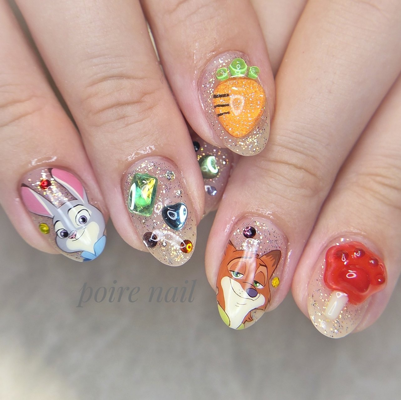 夏/オールシーズン/ライブ/推し活/ハンド - tomomiのネイルデザイン[No