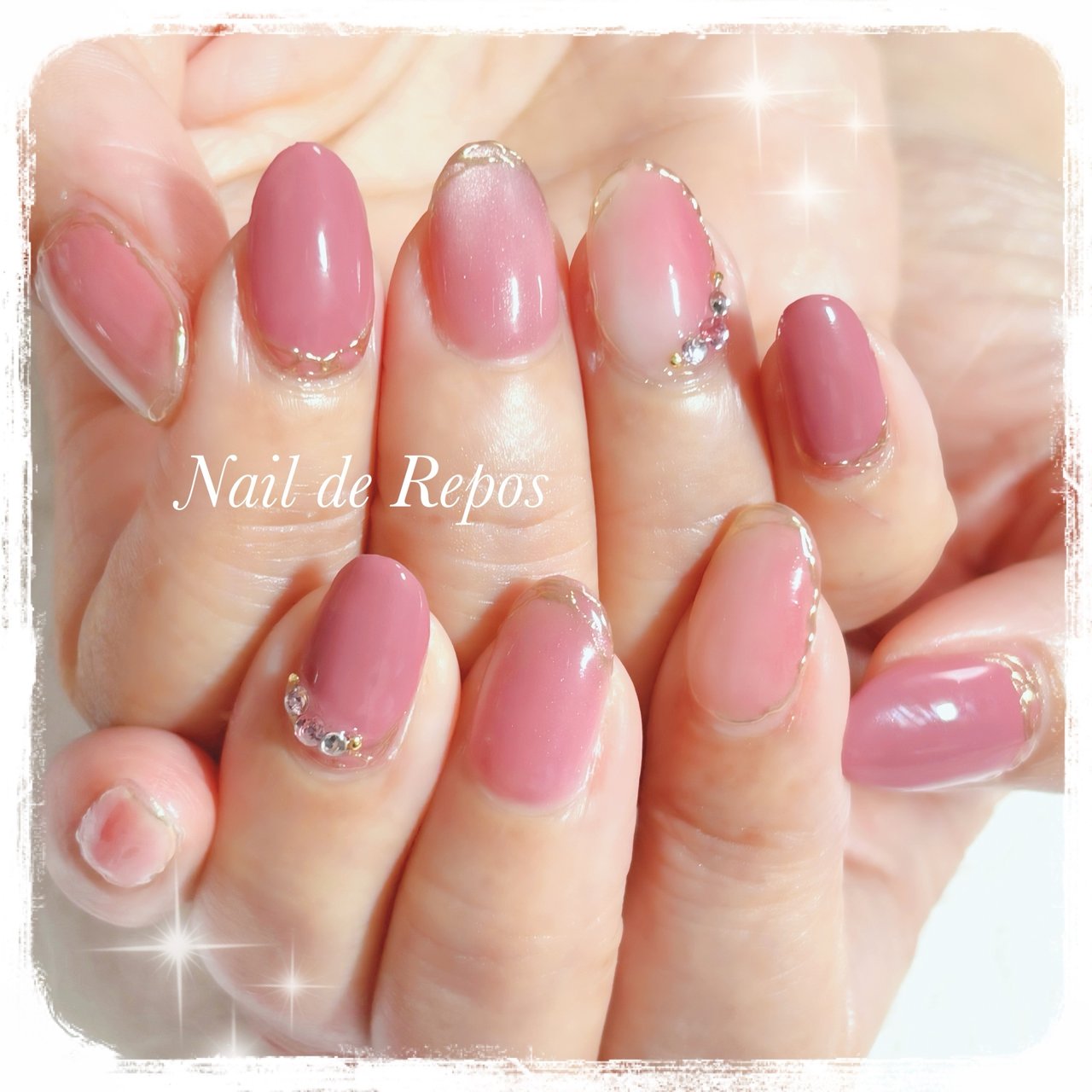 ハンド - Nail de Repos〜ルポ〜のネイルデザイン[No.9587096]｜ネイルブック