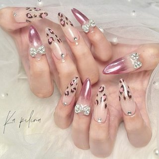 レオパードグラデーションドレープPコート レオパードグラデーションドレープPコート 2025年秋トレンド