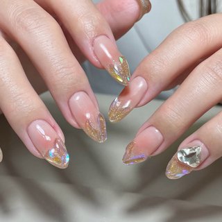 冬物セール❤️あめとSHOP❤️　ネイルチップ　チークネイル　ワンホン 冬物セール❤️あめとSHOP❤️様専用 ネイルチップ チークネイル
