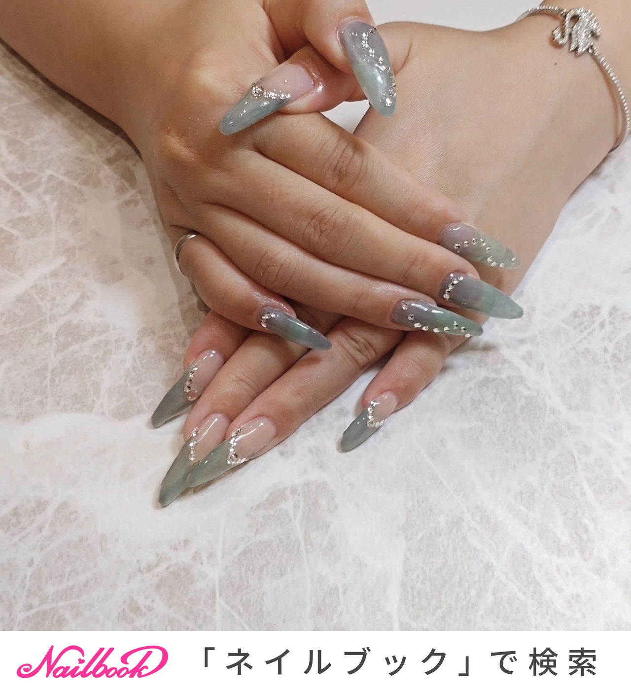 ブライダル(結婚式/ウェディング)/マグネットネイルのネイル