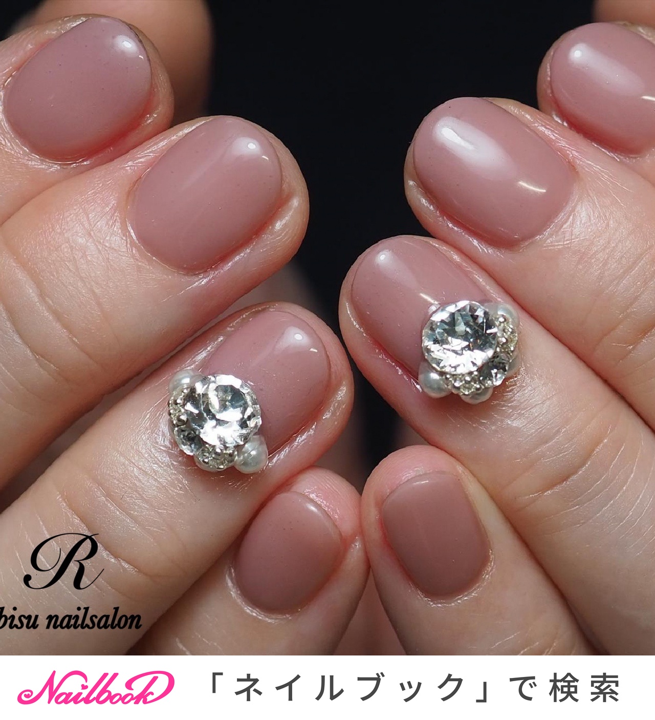 nailsalonR リピ様 Magnetic × Gradation 🌌☪️ ※バンクーバーでネイルモデルさん