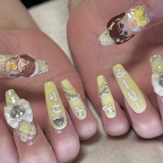 2025年】新着順｜スクエア/#フレンチガーリーネイルのネイル