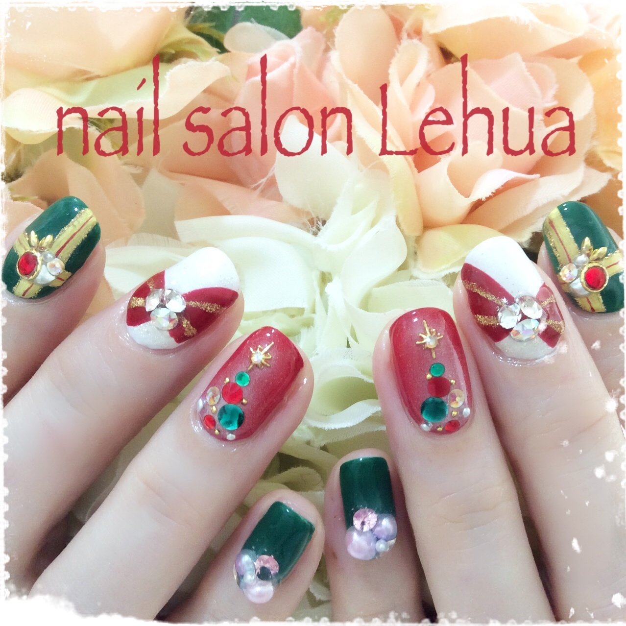 冬 クリスマス Lehua レフア 大木萌子のネイルデザイン No ネイルブック