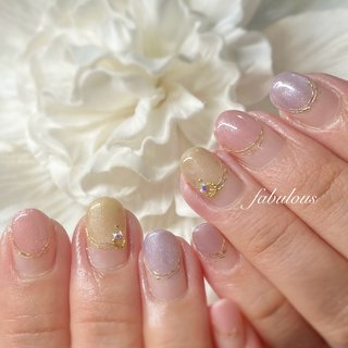 フレンチネイル クリスタル装飾付き 楽天市場】ネイルチップ ジェルネイルチップ つけ爪 付け爪