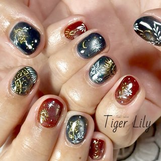ホロスコープネイルのネイルデザイン｜ネイルブック