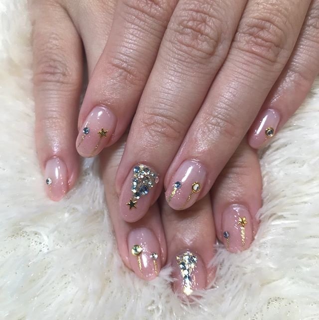 冬 クリスマス ハンド ジェル お客様 Nekonailのネイルデザイン No ネイルブック