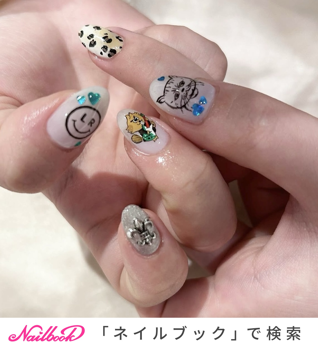 SUPERBEAVERのネイルデザイン｜ネイルブック