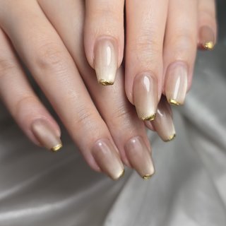 ミラーネイル(ミラー)/ちゅるんネイルのネイルデザイン｜ネイル