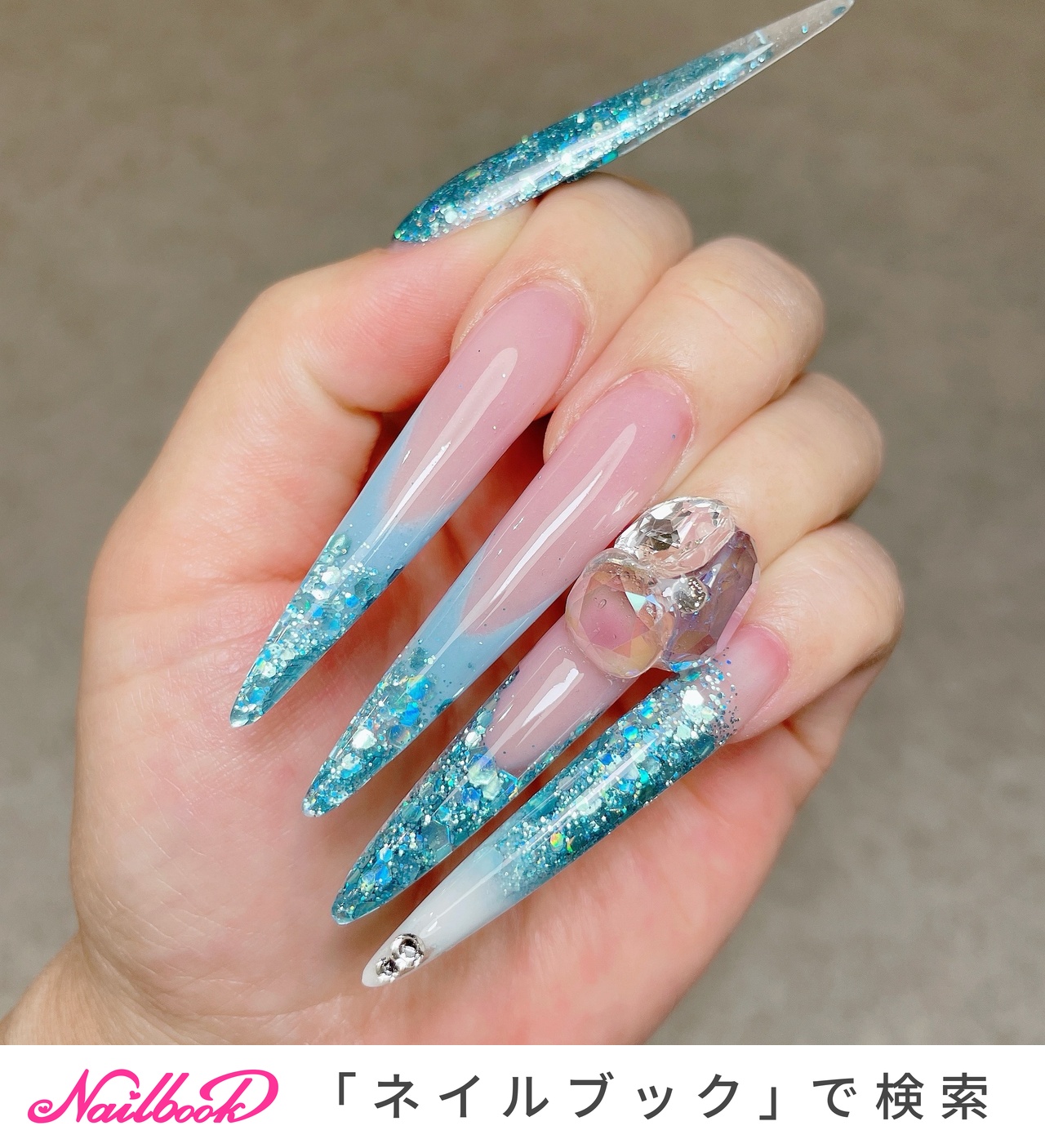 2025年】新着順｜スーパーロング/＃デザスカのネイルデザイン｜ネイル