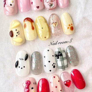 人気順｜#マイメロのネイルデザイン｜ネイルブック