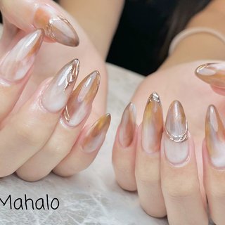 2025年】新着順｜ポイント/ホワイトのネイルデザイン(4ページ目